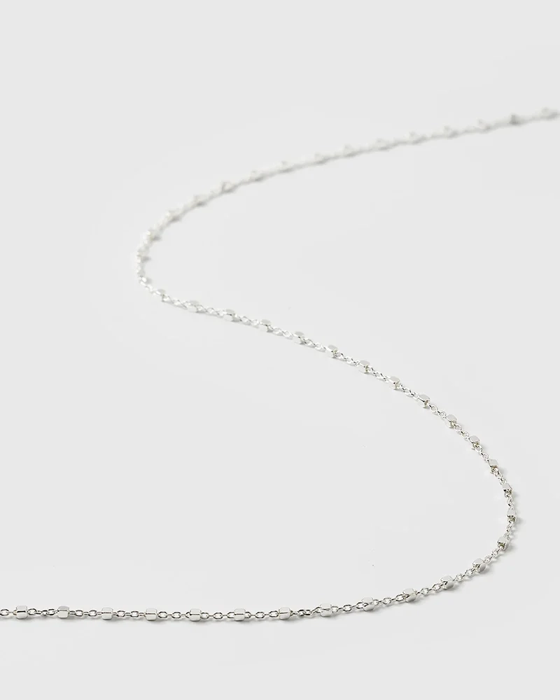 Sheer Station Necklace Silver - Syster P - Snabb leverans & Gratis paketinslagning - Nordic Spectra