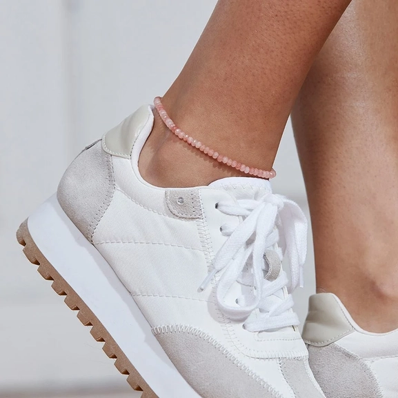 Summer Beads Anklet Pink Gold - Edblad - Snabb frakt & paketinslagning - Nordic Spectra