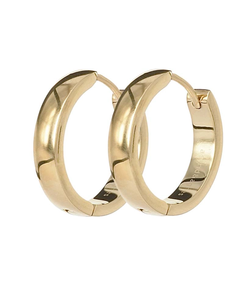KLARA Örhängen 20 mm Guld - Astrid & Agnes - Snabb frakt & paketinslagning - Nordicspectra.se