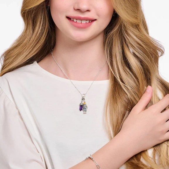 Charm-halsband Med Kulor Och Charmista Coin - Thomas Sabo - Snabb leverans & paketinslagning - Nordic Spectra