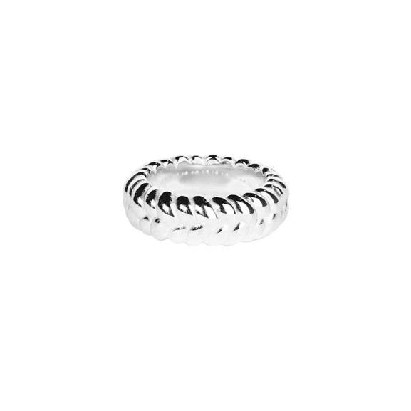 Braided Band Ring Silver - Emma Israelsson - Schmuck im skandinavischen Design - Nordic Spectra