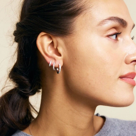 Glow Hoops M Steel - Edblad - Snabb frakt & paketinslagning - Nordic Spectra