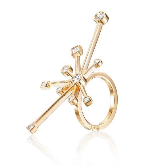 Kaboom & Stars Ring Gold - Efva Attling ringar - Snabb frakt & paketinslagning - Nordicspectra.se