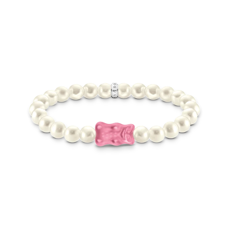 Thomas Sabo - HARIBO Pärlarmband Rosa Gummibjörn