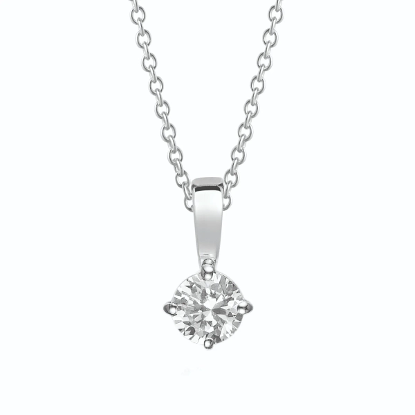 Princess Piccolo Pendant från Sif Jakobs i 18K guldpläterat silver med gnistrande cubic zirconia