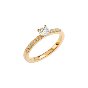 Love 08 Gold - Wedding & engagement rings - Schalins - Scandinavian design - Nordic Spectra