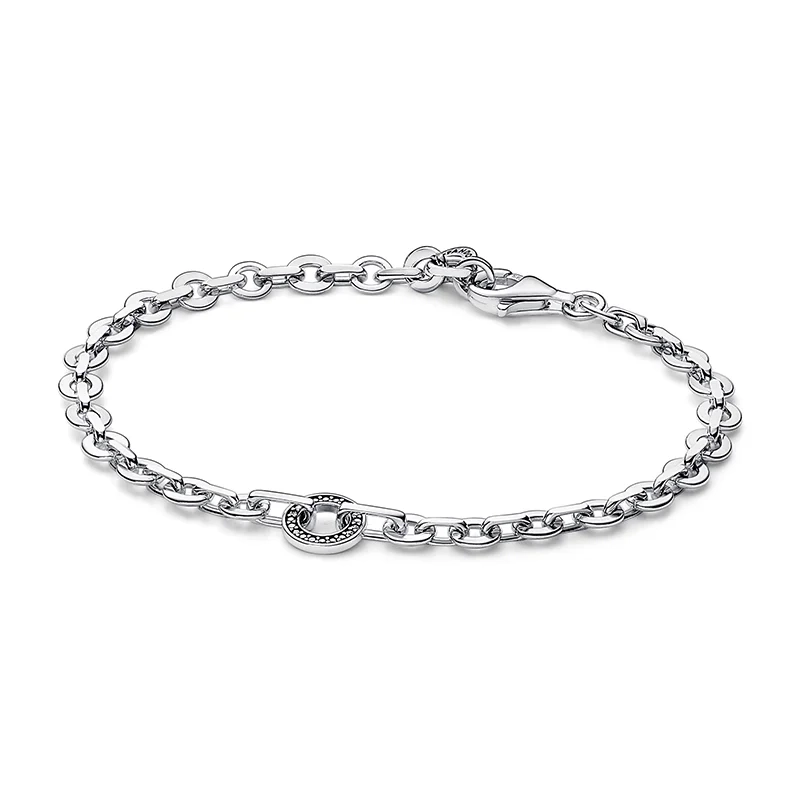 PANDORA - Pandora Signature Armband Med Pavéglittrande Stenar
