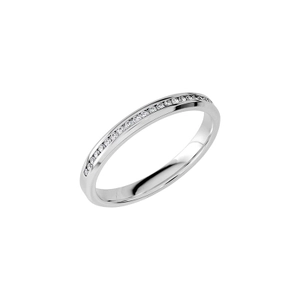 SR2051 White Gold - Wedding & engagement rings - Schalins - Scandinavian design - Nordic Spectra