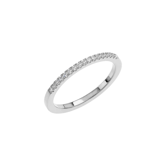 Love 07 White Gold - Wedding & engagement rings - Schalins - Scandinavian design - Nordic Spectra