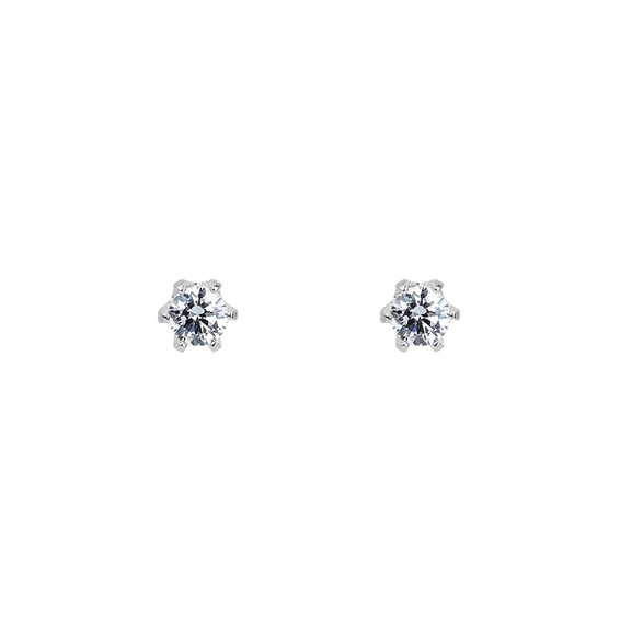 Princess Ear Pin 4 mm Silver von Emma Israelsson, Schneller Versand - Nordicspectra.de