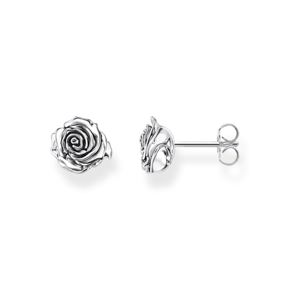 Ohrstecker Midnight Rose Silber - Thomas Sabo - Nordic Spectra
