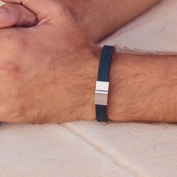 Lewis Bracelet Leather Black - Edblad - Snabb frakt & paketinslagning - Nordicspectra.se