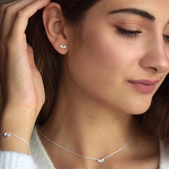 Love Heart Studs Drakenberg Sjölin, Schneller Versand - Nordicspectra.de