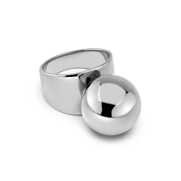 Sphere Ring Steel