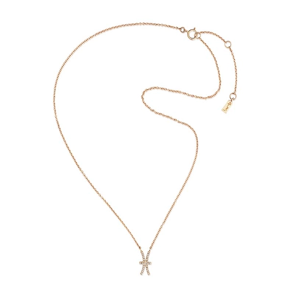 Double Trouble & Stars Necklace Gold von Efva Attling, Schneller Versand - Nordicspectra.de