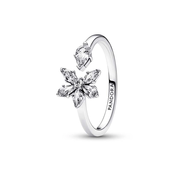 Glittrande Naturinspirerad Ring med Stenar - PANDORA - Snabb frakt & paketinslagning - Nordic Spectra