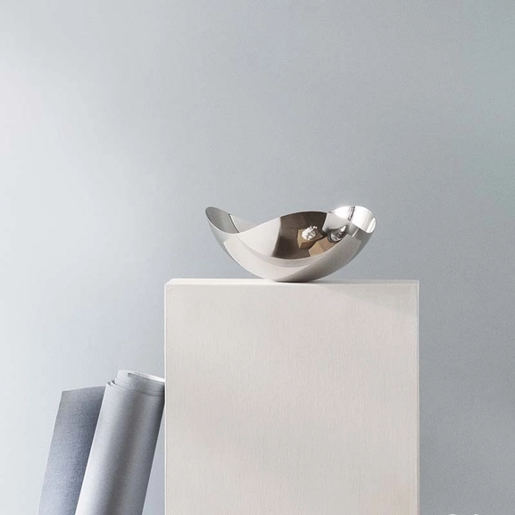 Bloom Blank Skål Liten - Georg Jensen Living - Snabb frakt & paketinslagning - Nordicspectra.se