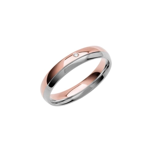 SR4002 Rose Gold/White Gold - Wedding & engagement rings - Schalins - Scandinavian design - Nordic Spectra