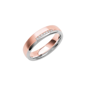SR4009 Rose Gold/White Gold - Wedding & engagement rings - Schalins - Scandinavian design - Nordic Spectra