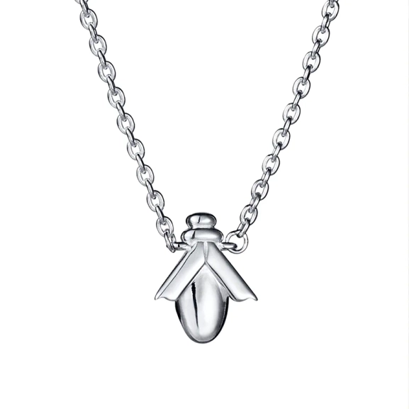 Oh Babee Necklace i silver