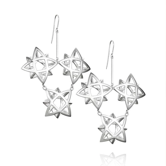 P+ Earrings - Large - Efva Attling örhängen - Snabb frakt & paketinslagning - Nordicspectra.se