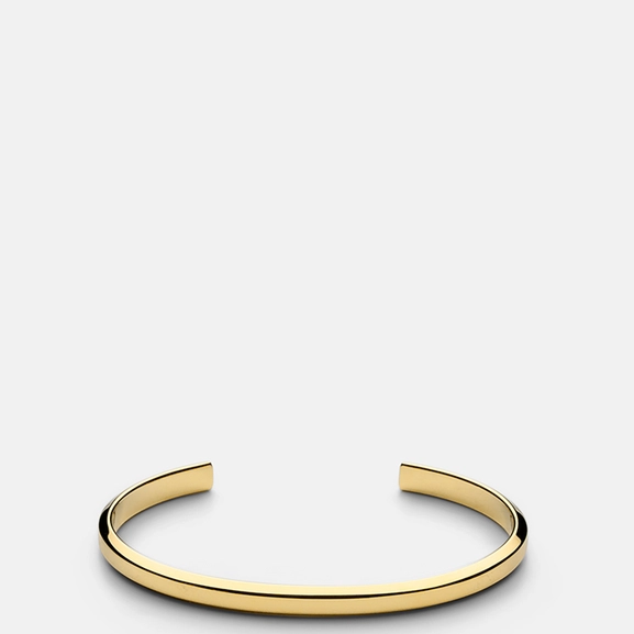 Icon Cuff Thin - Gold Plated - Skultuna - Snabb frakt & paketinslagning - Nordicspectra.se
