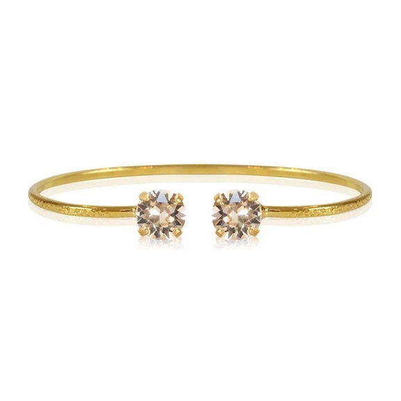 Classic Petite Bracelet Gold Silk - Caroline Svedbom - Nopea toimitus ja lahjapakkaus - Nordic Spectra