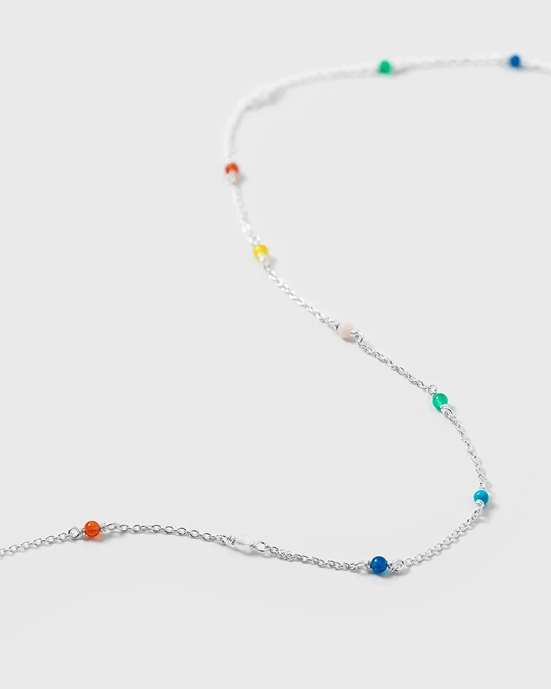 Santa Monica Necklace Silver - Syster P - Snabb leverans & Gratis paketinslagning - Nordic Spectra