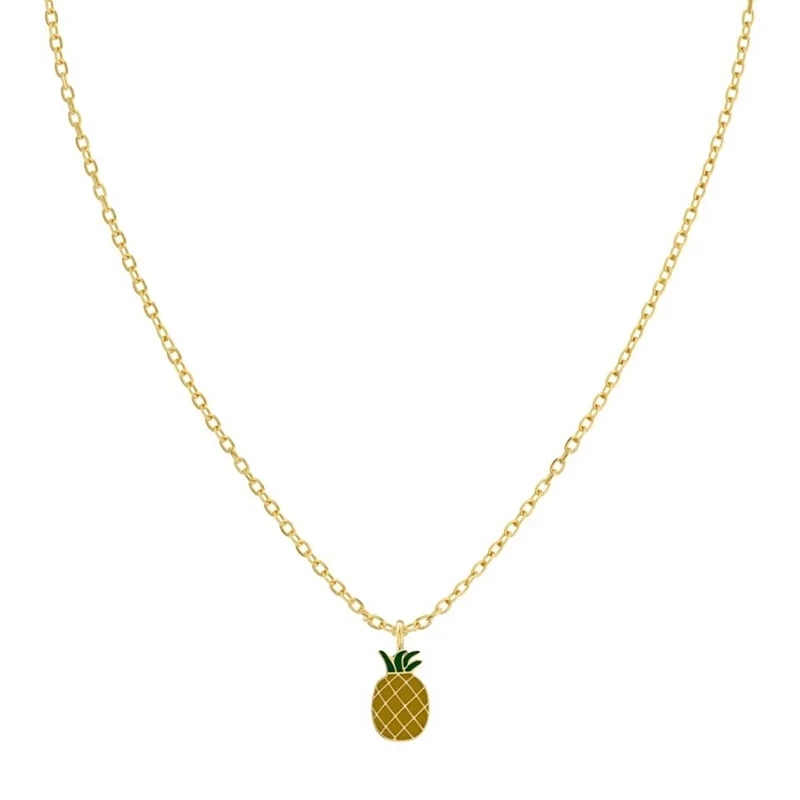 Edblad - Laguna Necklace Pineapple Kids Gold