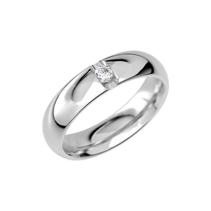 SR2048 Vitguld - Vigsel- & förlovningsringar - Schalins - Fri storleksändring* - Nordic Spectra