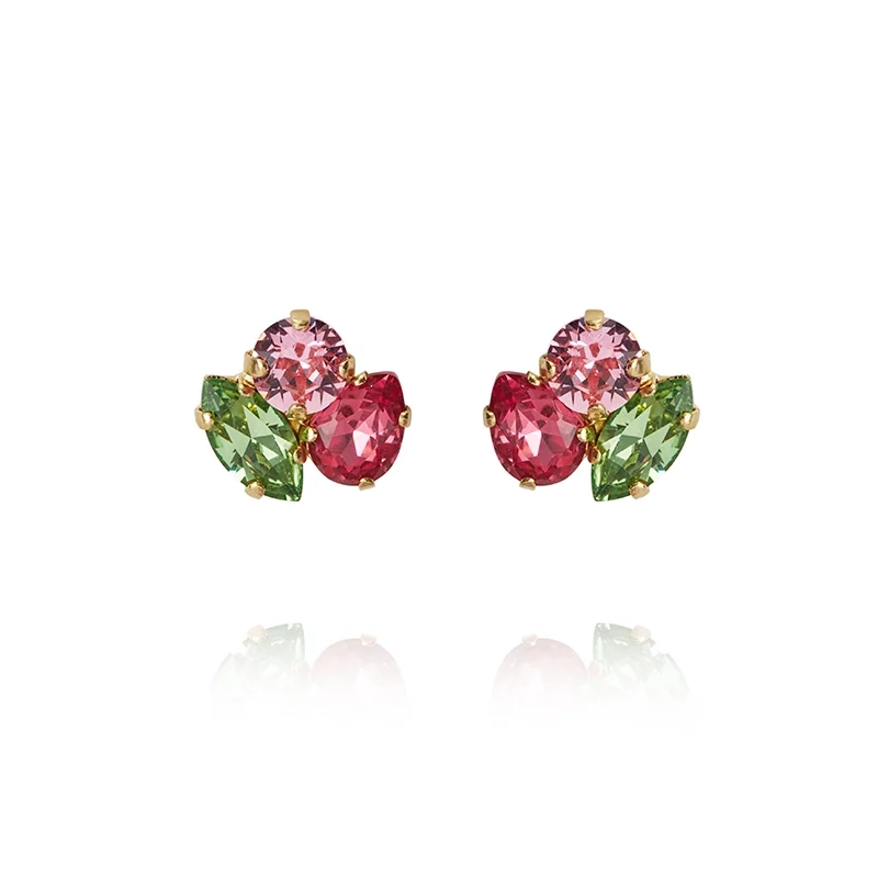 Caroline Svedbom - Ana Earrings Gold Tropicana Combo