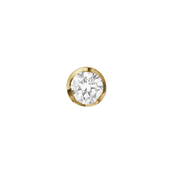 Georg Jensen Signature Diamonds Solitär-Ohrstecker, Einzeln 0.10 ct von Georg Jensen, Schneller Versand - Nordicspectra.de