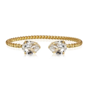 Mini Drop Bracelet Gold Crystal - Caroline Svedbom - Nopea toimitus ja lahjapakkaus - Nordic Spectra