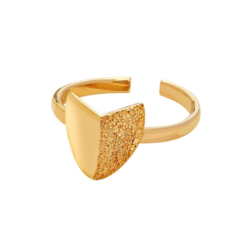 CU Jewellery - Roof Small Ring Gold
