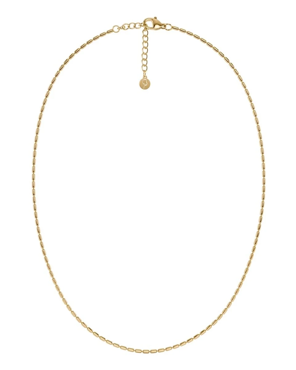 avlånga rektangulära länkar som reflekterar ljuset.