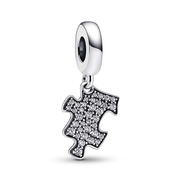 Sparkling Puzzle Piece Hängberlock - PANDORA - Snabb frakt & paketinslagning - Nordicspectra.se