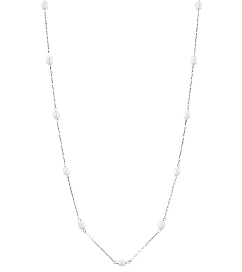 Perla Necklace Multi Long Steel - Edblad - Snabb frakt & paketinslagning - Nordicspectra.se
