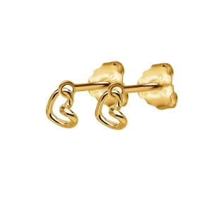 Drakenberg Sjölinin Love Vibe Petite Studs -korvakorut 18 karaatin kultaa