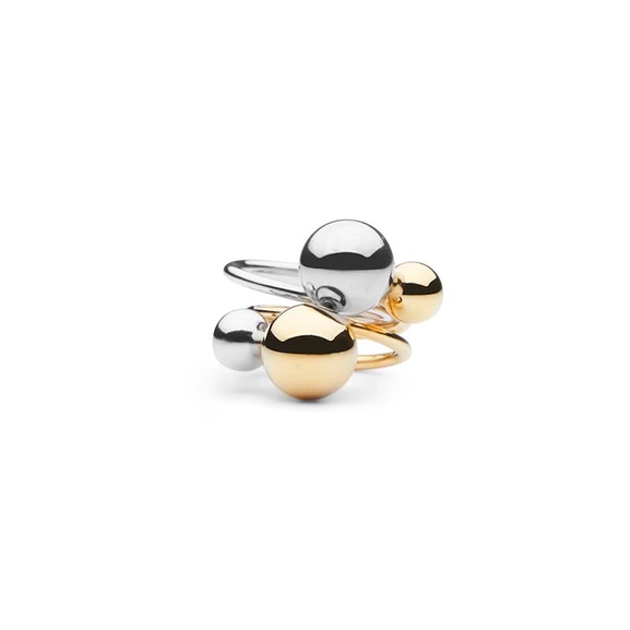 Globe Big Ring Gold -CU Jewellery - Snabb frakt & paketinslagning - Nordicspectra.se
