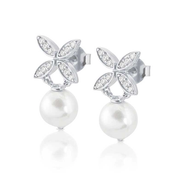 Ellipse Mini Pearl Earrings - Carolina Gynning - Suuri valikoima & ilmainen lahjapaketointi - Nordicspectra.fi