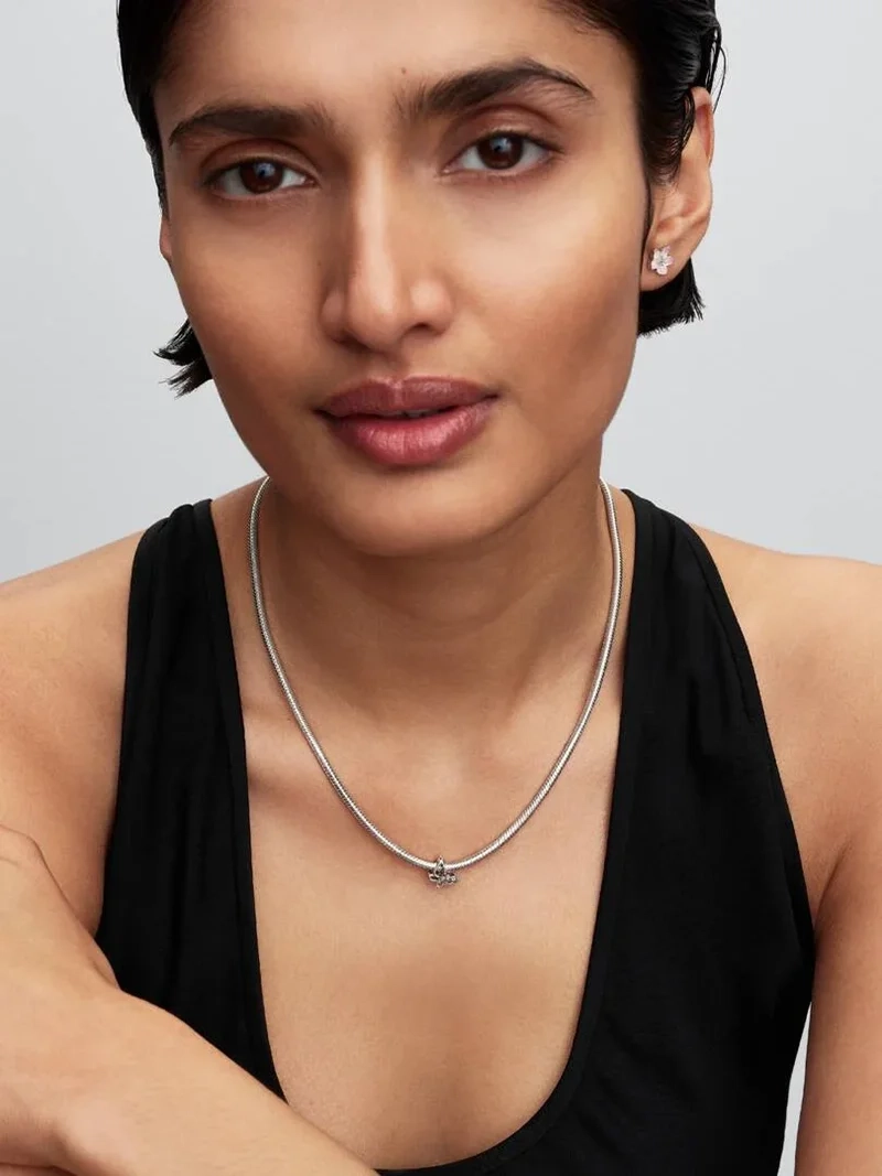 Öppen Fjärilsberlock från Pandora i silver med klara kubisk zirkonia