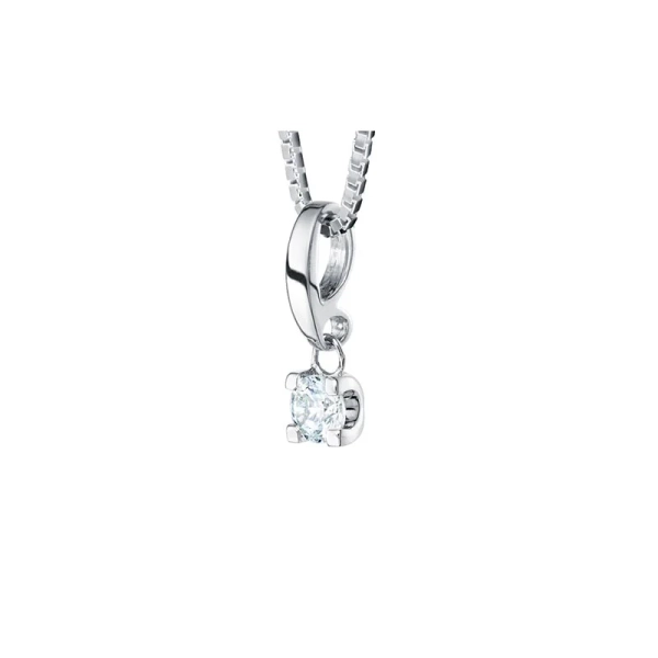 Seine Hängsmycke 0.15ct Vitguld - Schalins - Smycken för de speciella tillfällena - Nordic Spectra