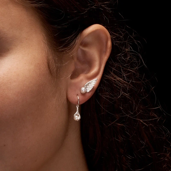 Tiny Claw Pearl Earring - Maria Nilsdotter - 1-2 dagars leverans - Nordic Spectra
