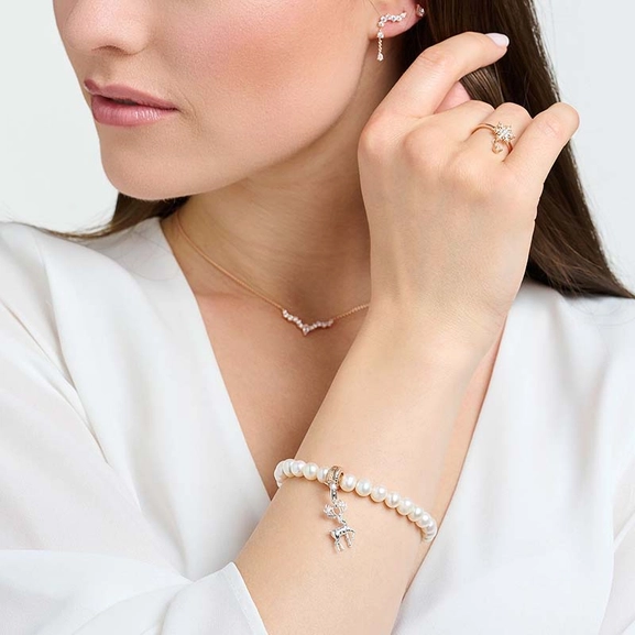 Charm Pendant Deer Silver - Thomas Sabo - Suuri valikoima & ilmainen lahjapaketointi - Nordicspectra.fi