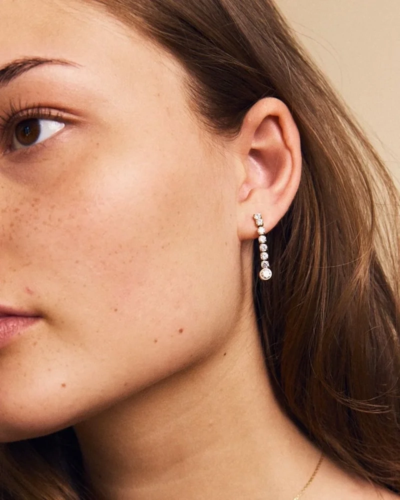 Ritzo Earrings Gold - Edblad - Snabb leverans - Gratis paketinslagning
