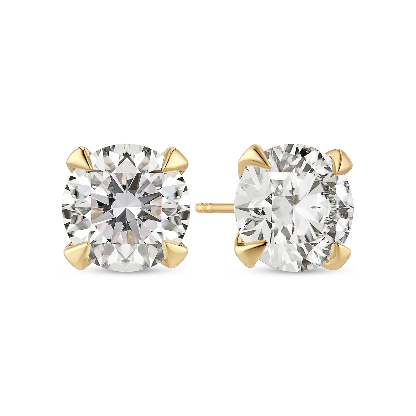 Sif Jakobs - Venice Solitaire Earrings 14K Guld 3.00ct