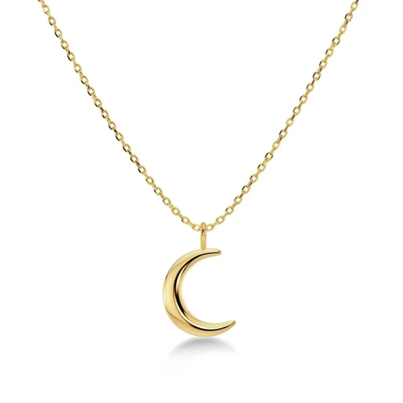 New Moon Necklace Gold - Edblad - Snabb leverans - Gratis paketinslagning