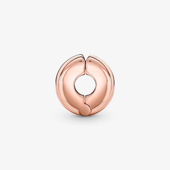 Polierte Bänder Clip Charm von PANDORA, Schneller Versand - Nordicspectra.de