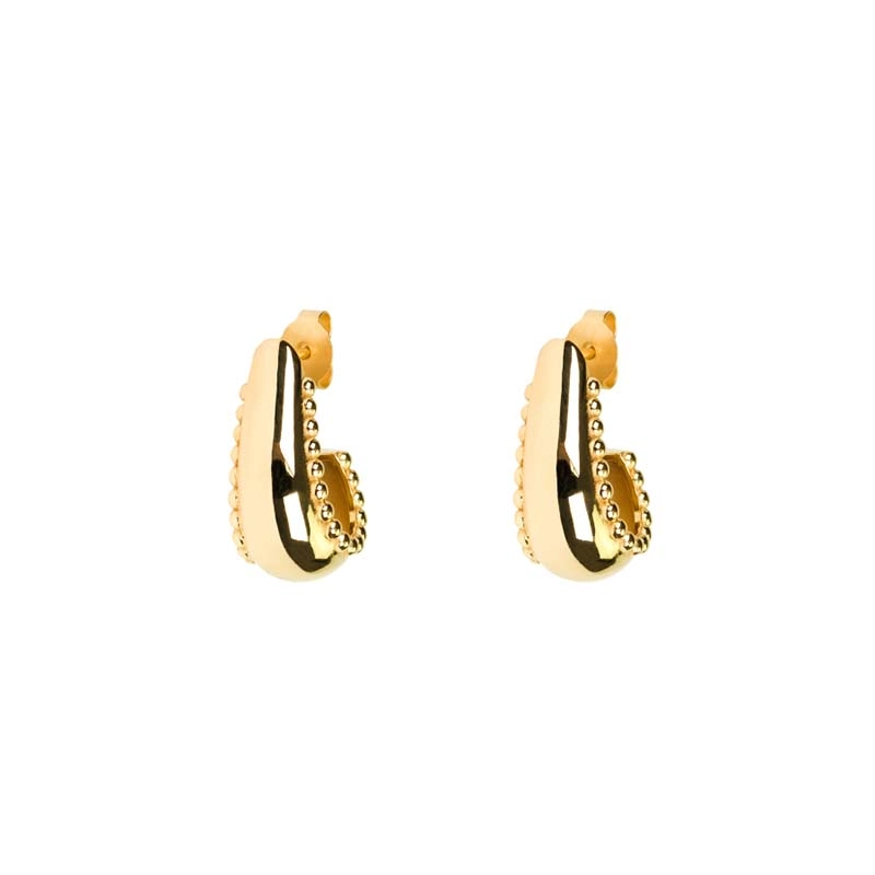 Emma Israelsson - Dot Hoops Small Gold