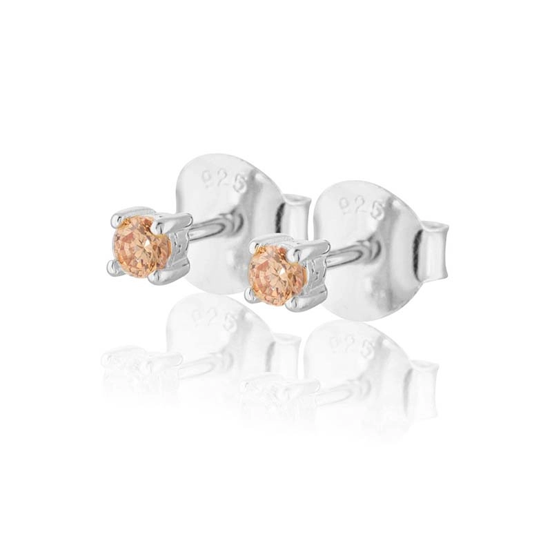 Carolina Gynning - Time To Glow Mini Örhängen XS - Champagne